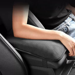 Armrest cushion cover providing ergonomic support and driving comfort