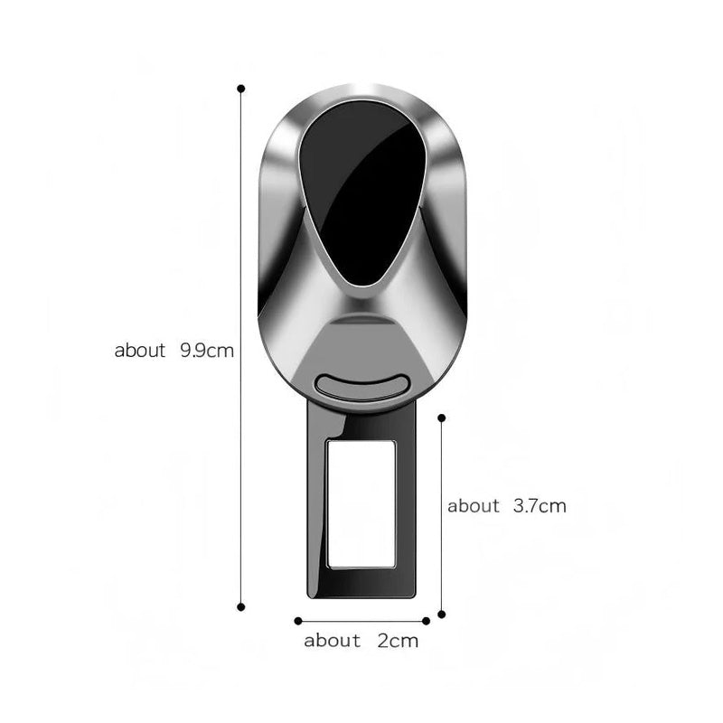 Dimensions of the car seat belt extender