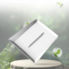 Soft silicone wireless charging liner with a wrap-around edge for dust protection