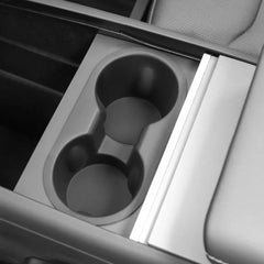 Anti-slip cup holder insert keeping drinks secure while driving
