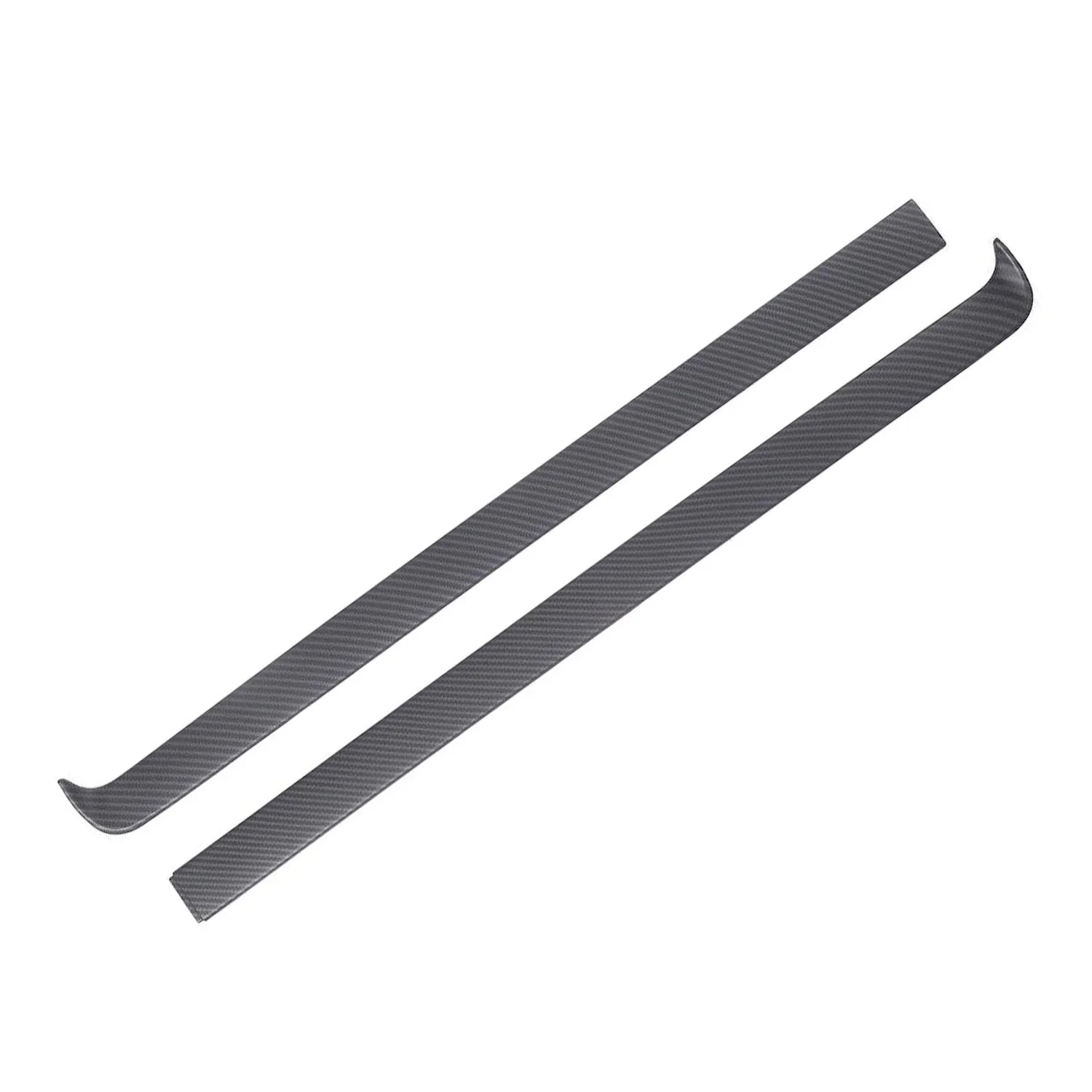Matt carbon fibre dashboard overlay for Model 3 (2024–2026) and Model Y (2025–2026)