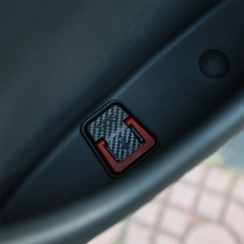 Anti-slip insert pad inside the door storage tray for Model Y L preventing items from sliding