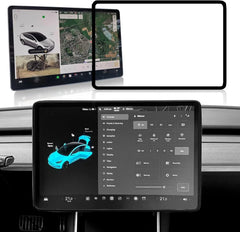 Silicone edge guard screen decor protector for Model 3 (2024–2026) and Model Y (2025–2026)