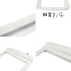 Close-up of the electric sunshade sunroof components