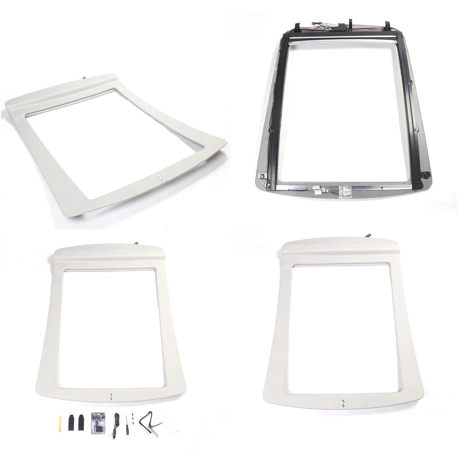 Electric sunshade sunroof kit for Model Y (2025–2026)