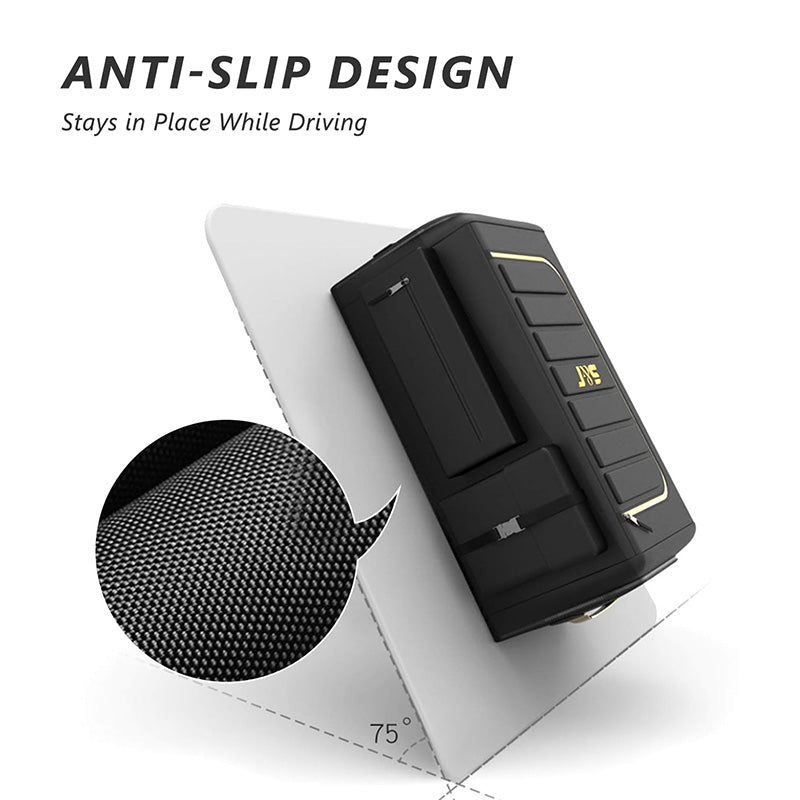 Anti-slip base of the foldable car boot organiser