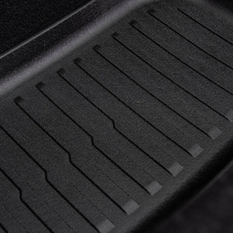 TPE lower boot mat with a textured surface to help keep cargo secure