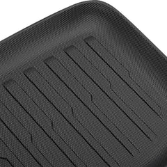Textured TPE lower boot mat with a non-slip surface for Model Y
