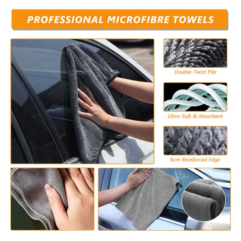 Detail brush cleaning air vents, trim and hard-to-reach interior areas