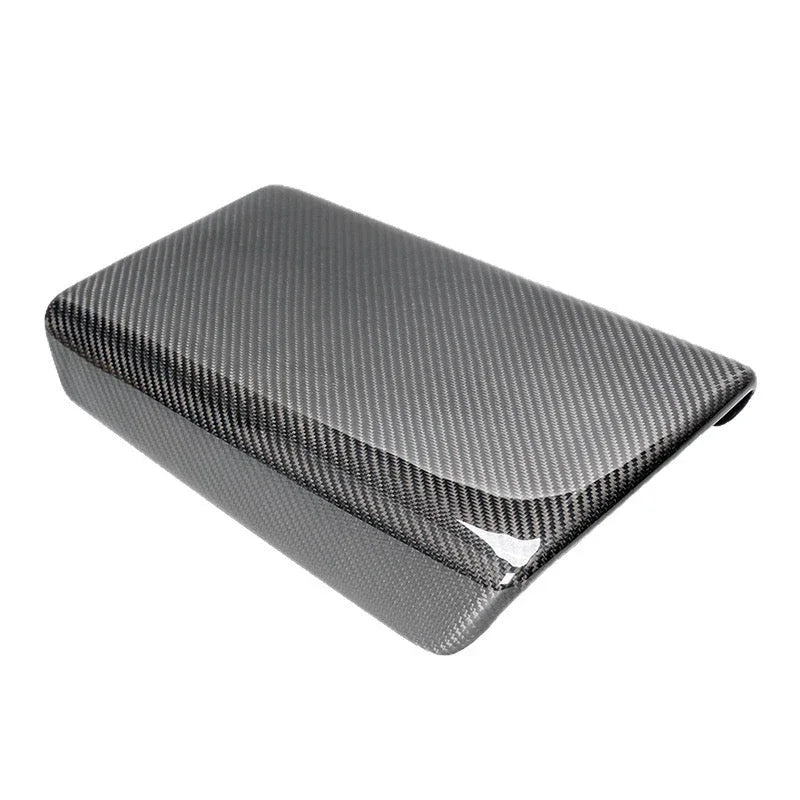 Real carbon fibre armrest cover for Model 3 (2024–2026) and Model Y (2025–2026)