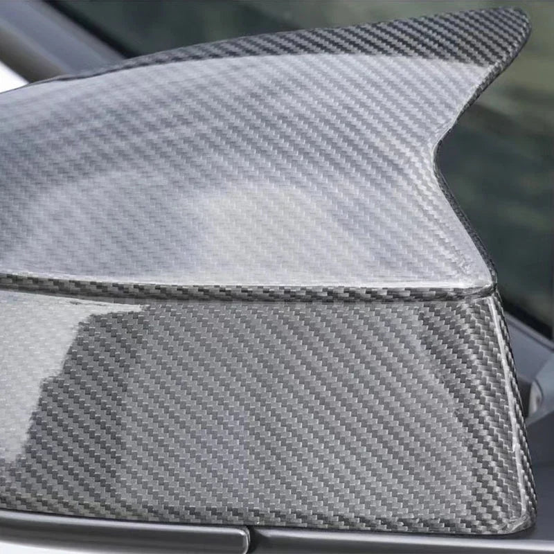 Rear view mirror cover showing the precision-moulded design