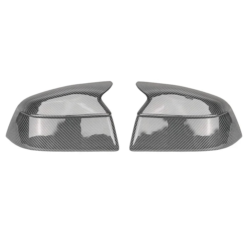 Real carbon fibre rear view mirror covers for Model Y (2025–2026)