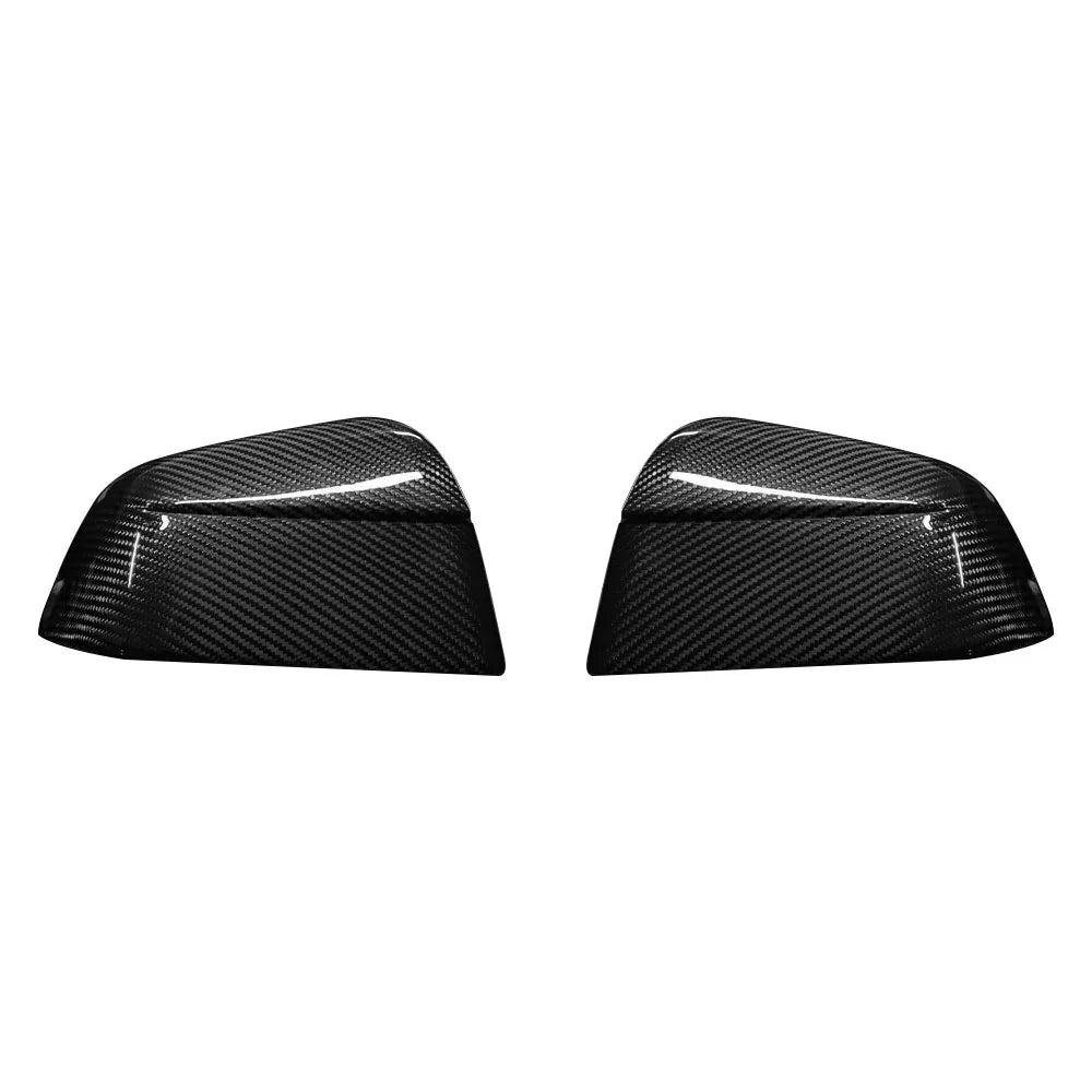 Real carbon fibre rear view mirror cover set for Model Y (2025–2026)
