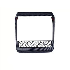 Rear screen surround with integrated air vent grille