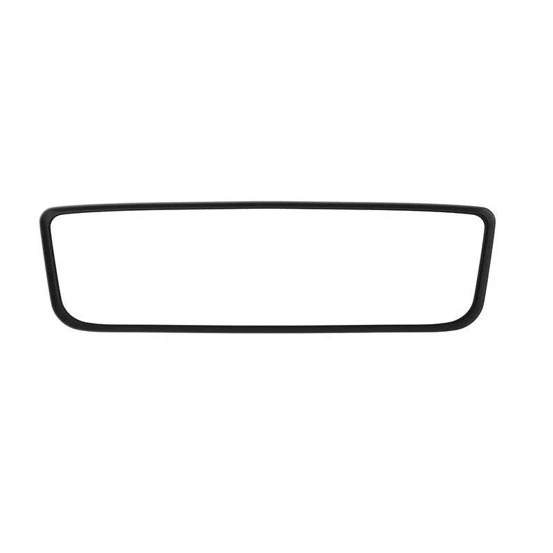 Black silicone rear view mirror protector frame for Model 3 and Model Y