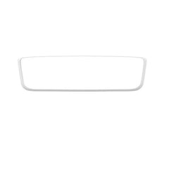 White silicone rear view mirror protector frame for Model 3 and Model Y