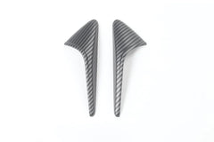 Carbon fibre side indicator camera caps for Model 3 (2024–2026) and Model Y (2025–2026)