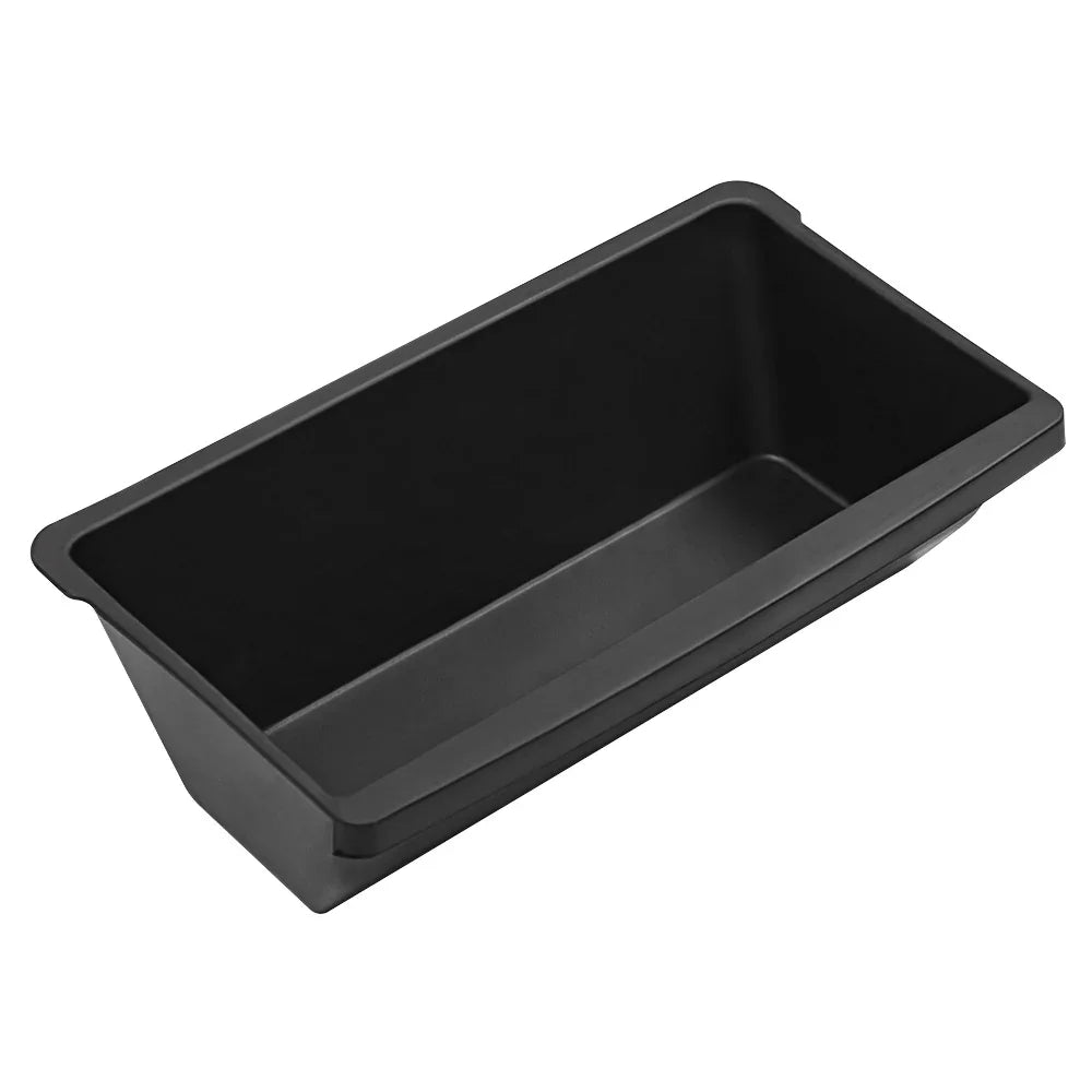 Under seat storage drawer for Model Y L 2026 providing additional hidden storage space