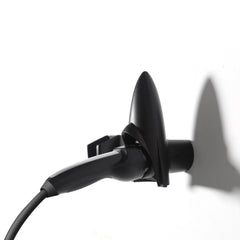 Wall mount charging holder with integrated cable management design