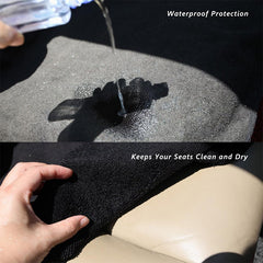 Waterproof car seat towel protector repelling water