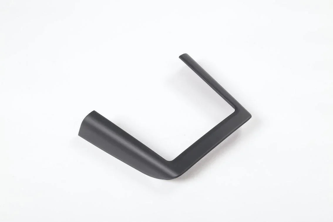 Matt black wireless phone charger surround for Model 3 (2024–2026) and Model Y (2025–2026)