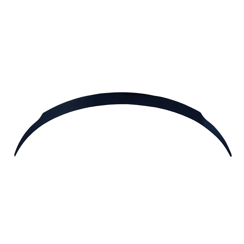 YL Style Performance Spoiler for Model Y in Matt Black finish on white background