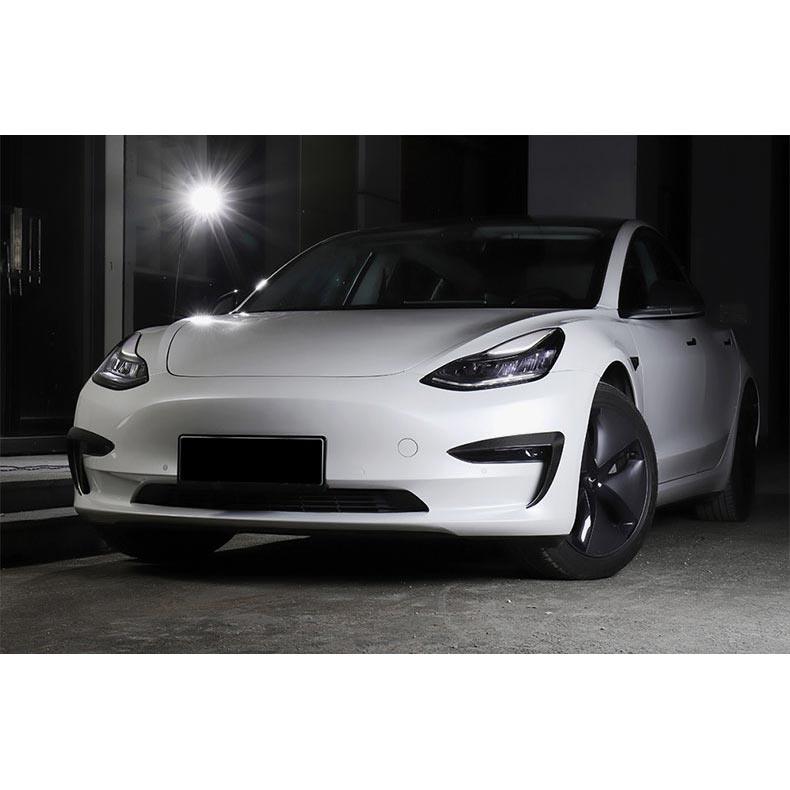 Front Fog Light Surrounds For Model 3 - TESDADDY