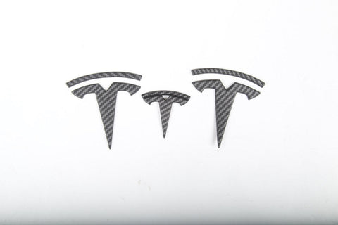 T Badge Covers For Model 3 - TESDADDY
