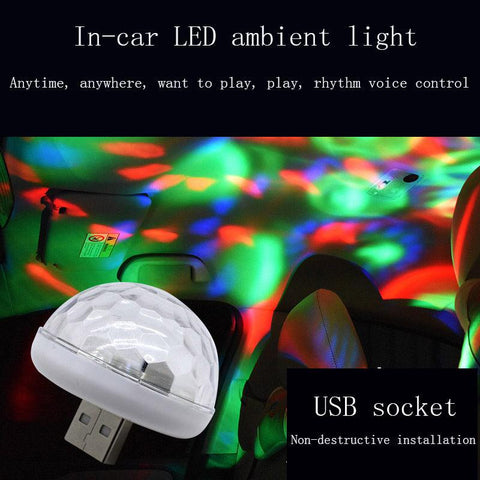 USB Disco LED Ball Light - TESDADDY