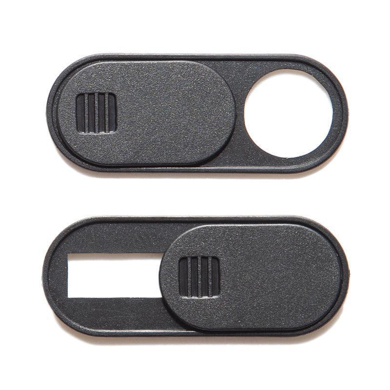 Cabin camera privacy cover showing open and closed positions for Model 3 and Model Y